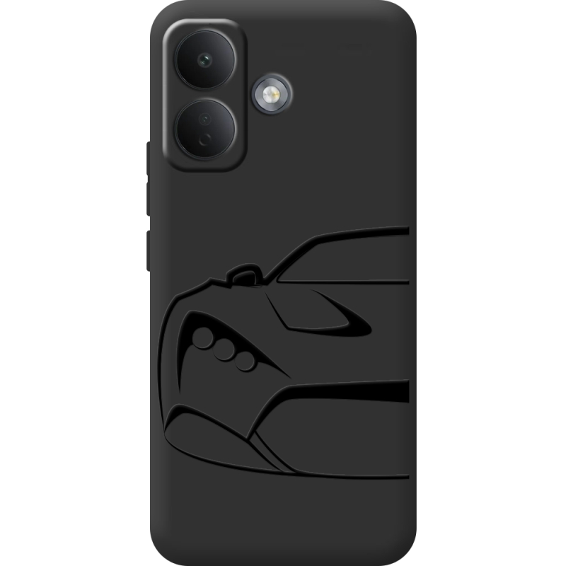 Чорний чохол BoxFace Poco X8 5G Sportcar