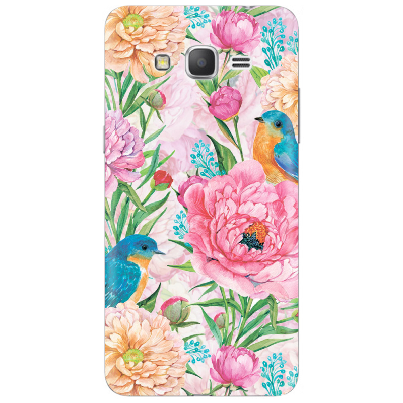 Чехол Uprint Samsung Galaxy Grand Prime G531H Birds in Flowers