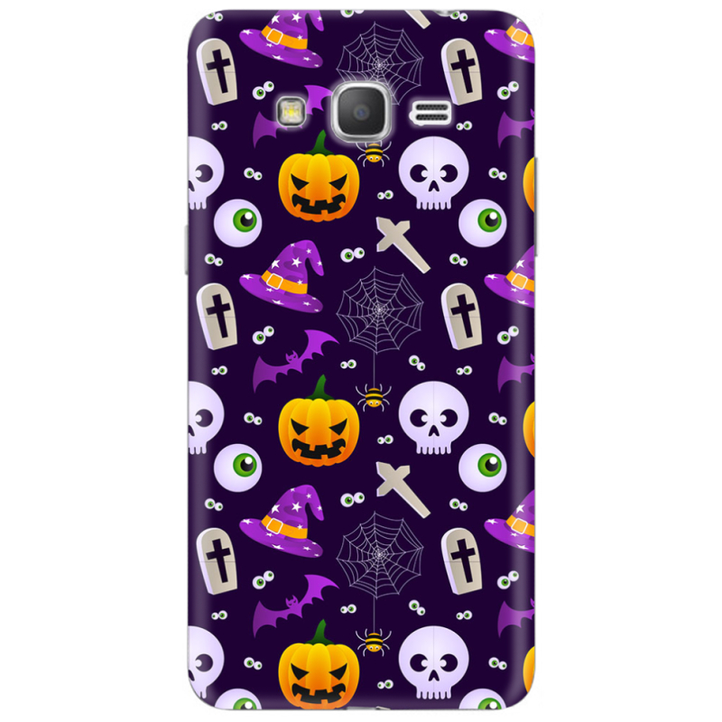 Чехол Uprint Samsung Galaxy Grand Prime G531H Halloween Purple Mood