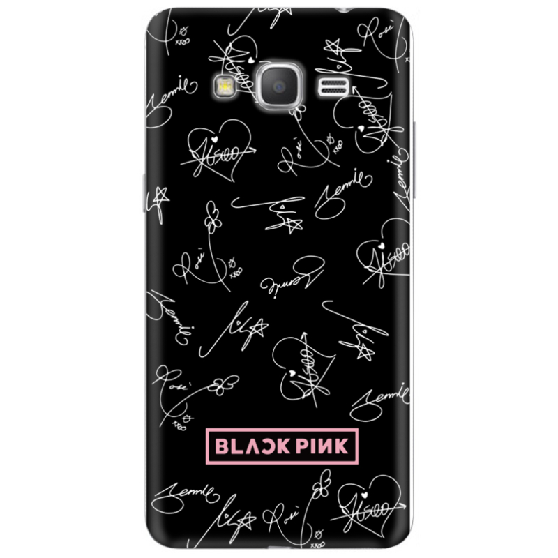 Чехол Uprint Samsung Galaxy Grand Prime G531H Blackpink автограф