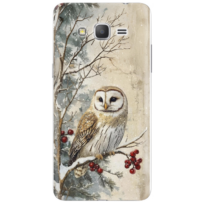 Чехол Uprint Samsung Galaxy Grand Prime G531H Christmas Owl