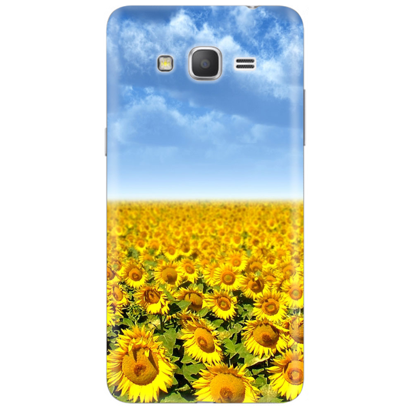 Чехол Uprint Samsung Galaxy Grand Prime G531H Подсолнухи