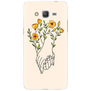 Чехол Uprint Samsung Galaxy Grand Prime G531H Flower Hands