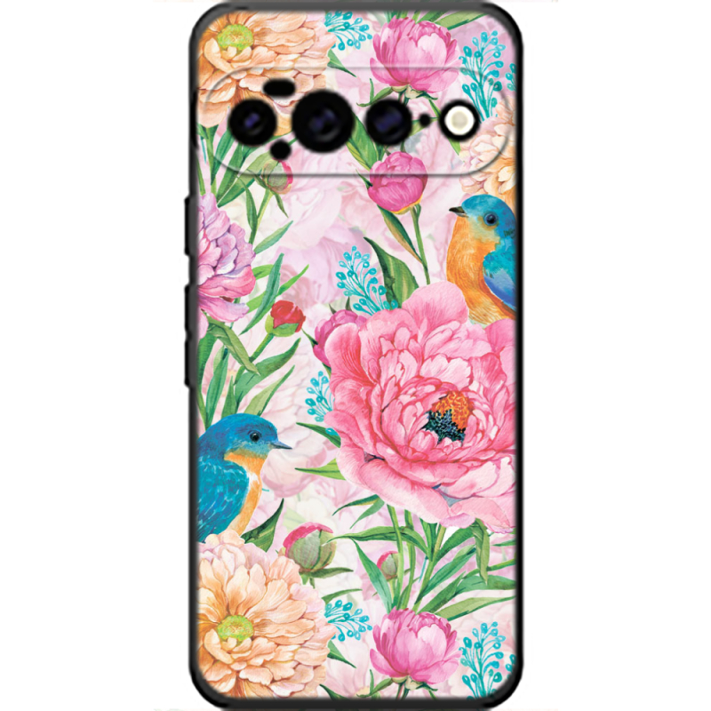 Чохол BoxFace Google Pixel 11 Pro XL Birds in Flowers