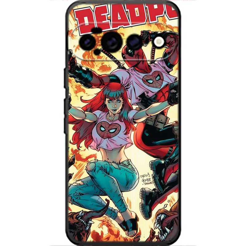 Чохол BoxFace Google Pixel 11 Pro XL Deadpool and Mary Jane