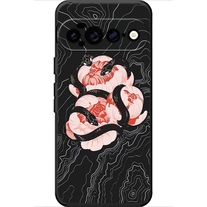 Чохол BoxFace Google Pixel 11 Pro XL Snake Rose
