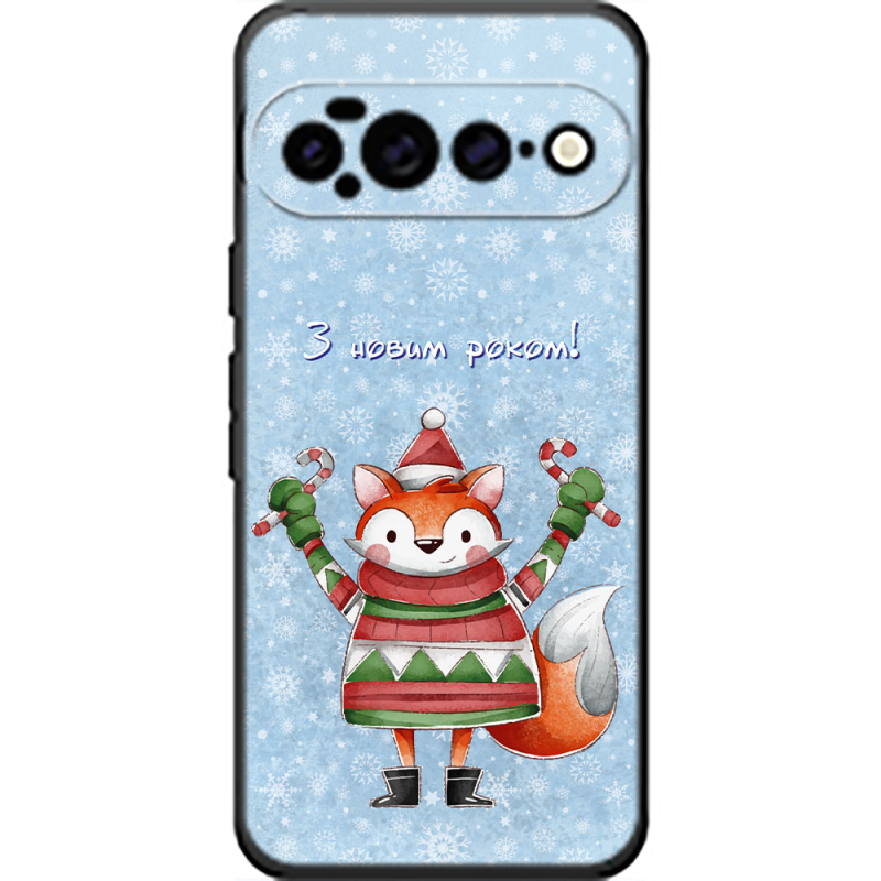 Чохол BoxFace Google Pixel 11 Pro XL Fox З новим роком!