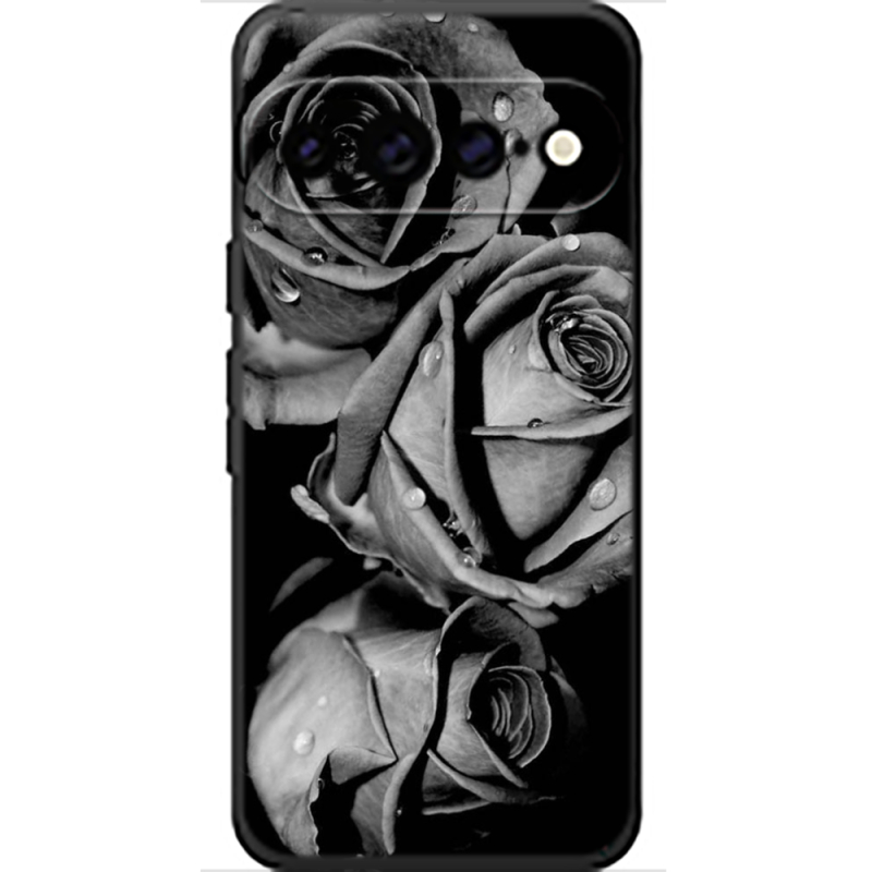 Чохол BoxFace Google Pixel 11 Pro XL Black and White Roses