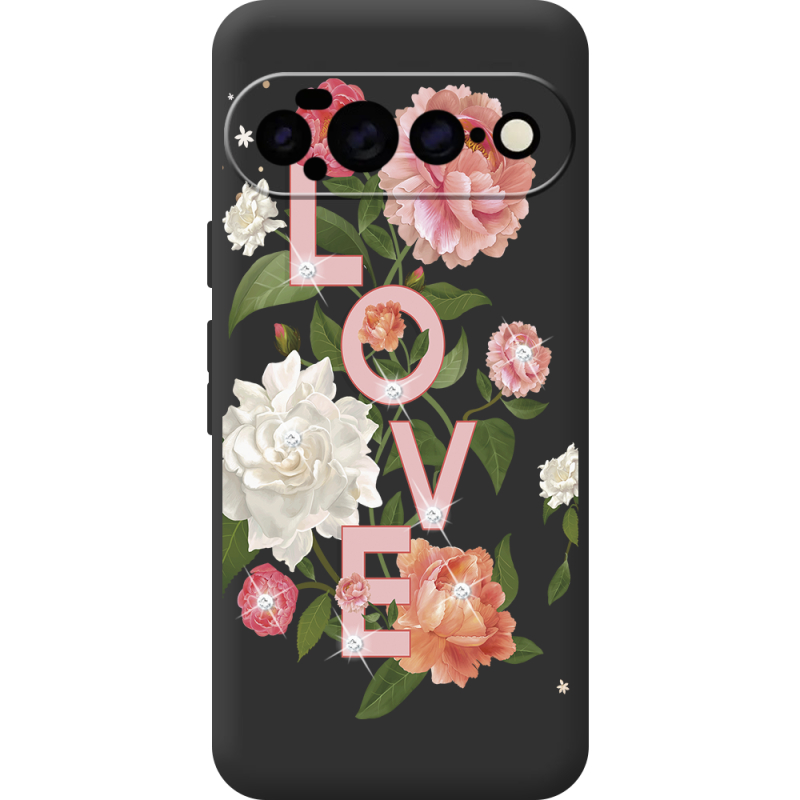 Чохол зі стразами для Google Pixel 11 Pro XL Love