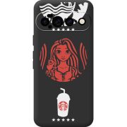Чорний чохол BoxFace Google Pixel 11 Pro XL RedWhite Coffee