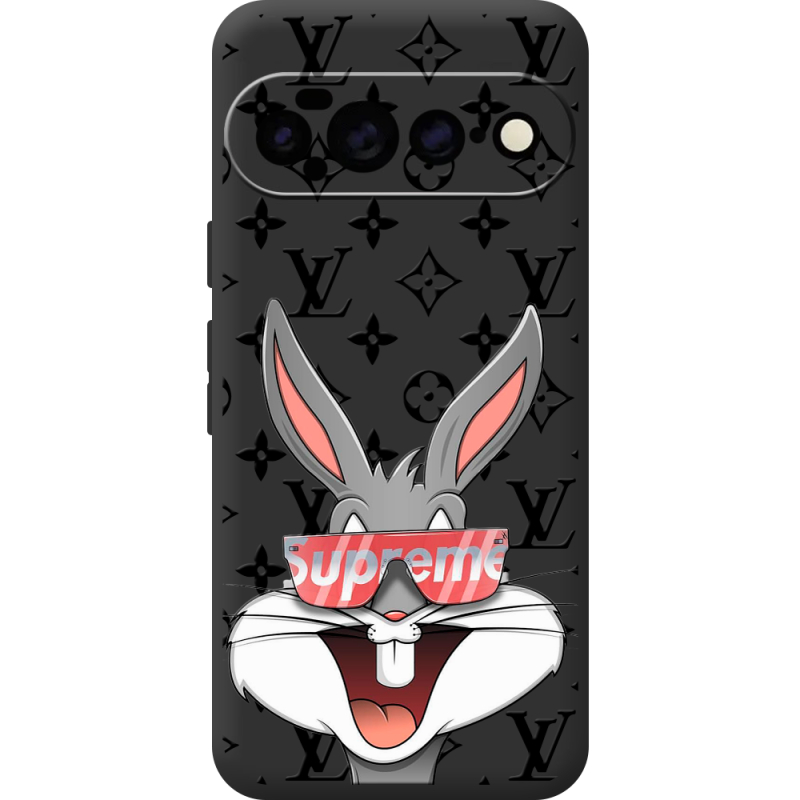 Чорний чохол BoxFace Google Pixel 11 Pro XL looney bunny