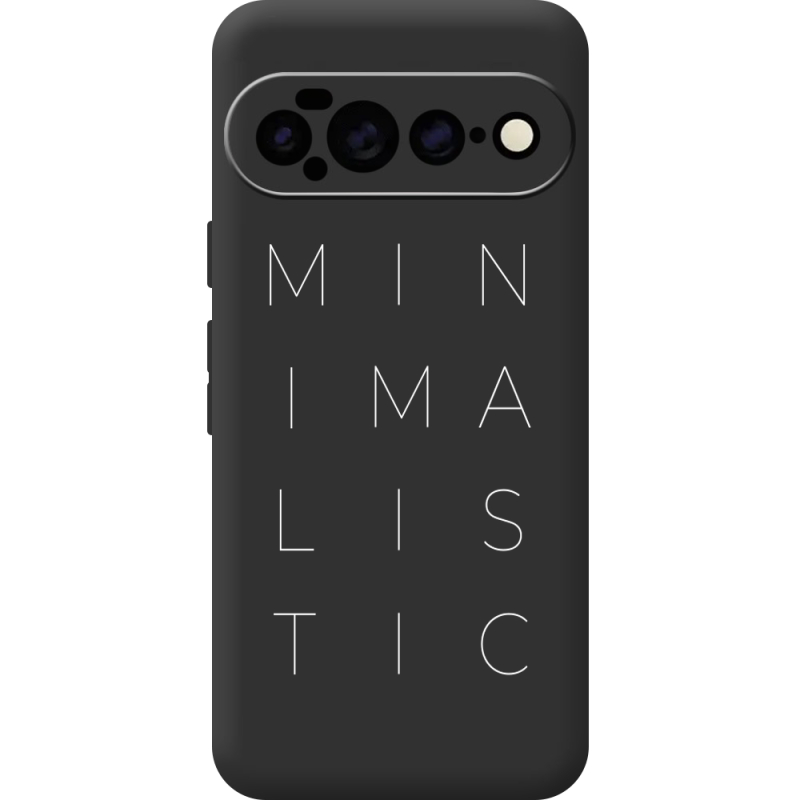 Чорний чохол BoxFace Google Pixel 11 Pro XL Minimalistic