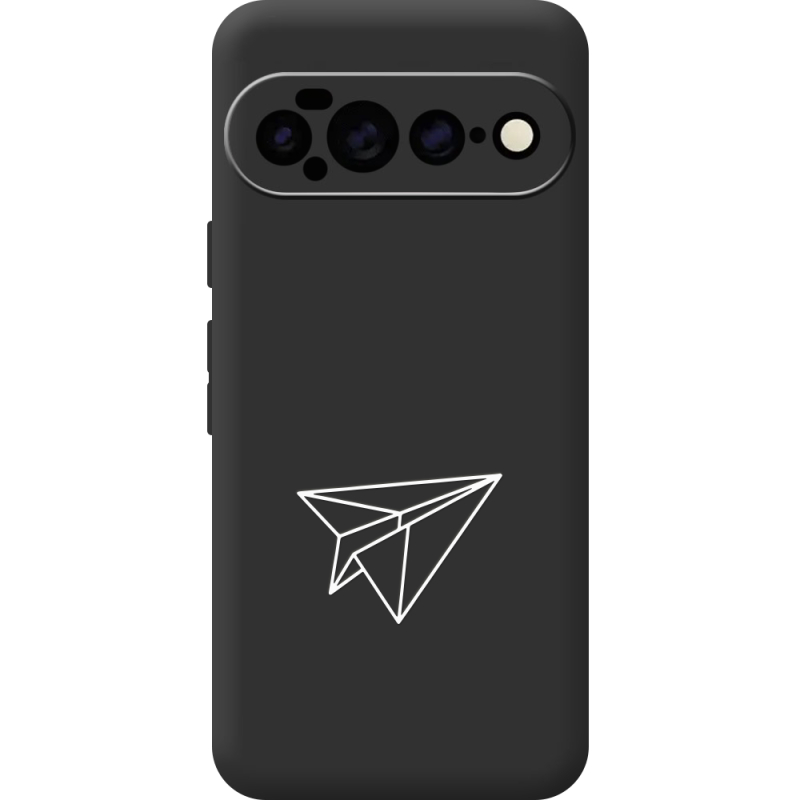 Чорний чохол BoxFace Google Pixel 11 Pro XL Paper Plane