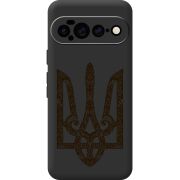 Чорний чохол BoxFace Google Pixel 11 Pro XL Ukrainian Trident
