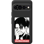 Чорний чохол BoxFace Google Pixel 11 Pro XL Attack On Titan - Ackerman