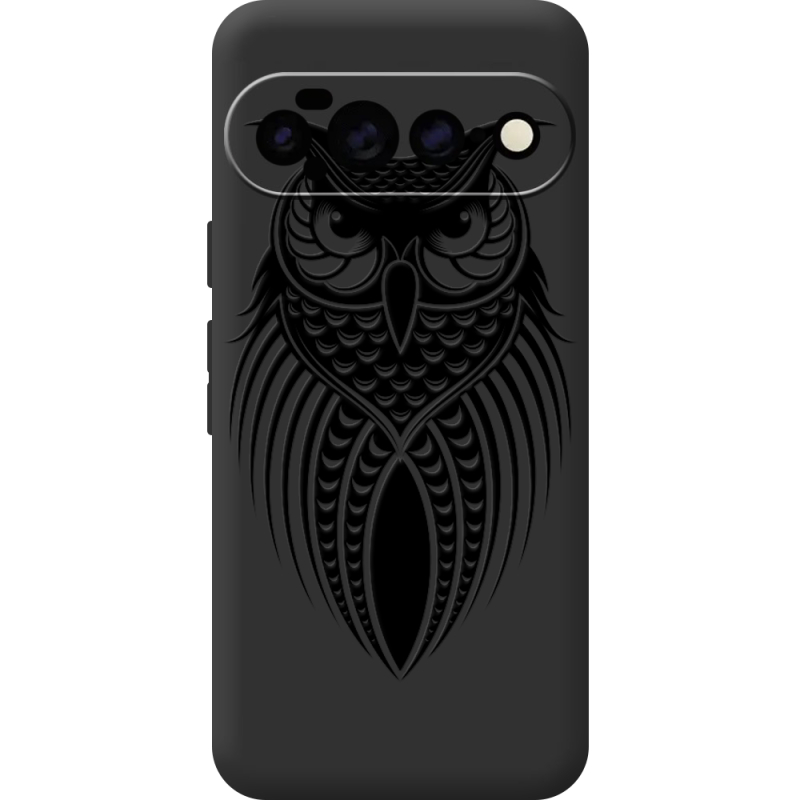 Чорний чохол BoxFace Google Pixel 11 Pro XL Owl