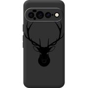 Чорний чохол BoxFace Google Pixel 11 Pro XL Deer