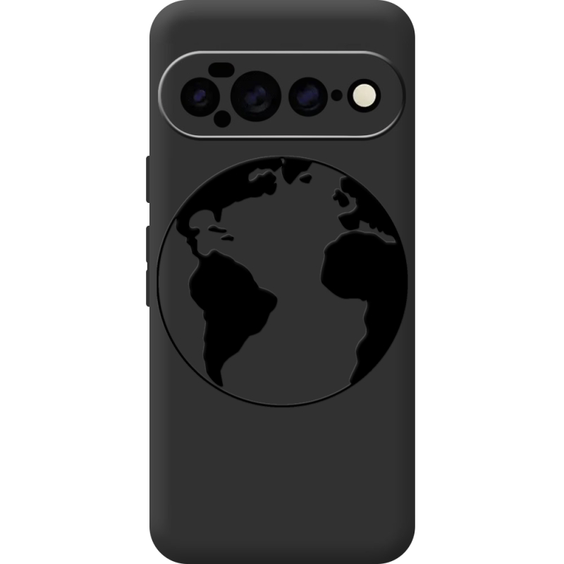 Чорний чохол BoxFace Google Pixel 11 Pro XL Earth