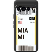 Прозорий чохол BoxFace Google Pixel 11 Pro XL Ticket Miami