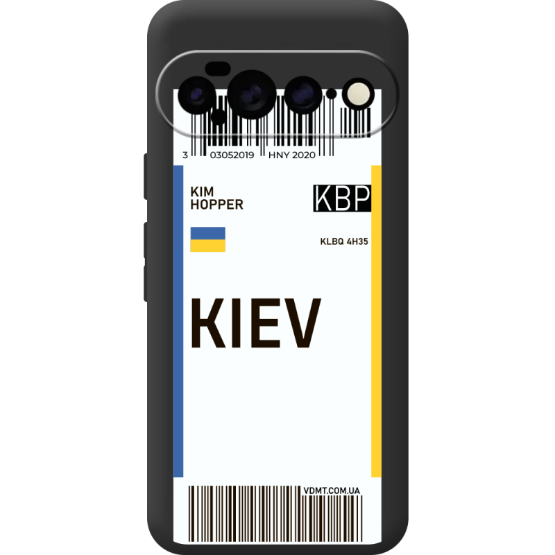 Прозорий чохол BoxFace Google Pixel 11 Pro XL Ticket Kiev
