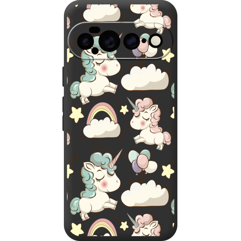 Прозорий чохол BoxFace Google Pixel 11 Pro XL Unicorns