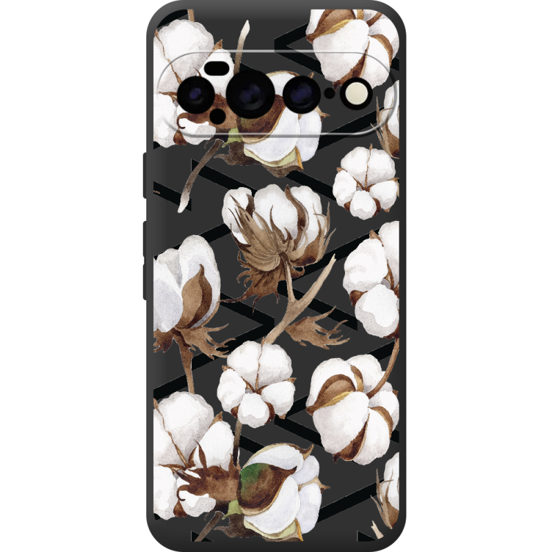 Прозорий чохол BoxFace Google Pixel 11 Pro XL Cotton flowers