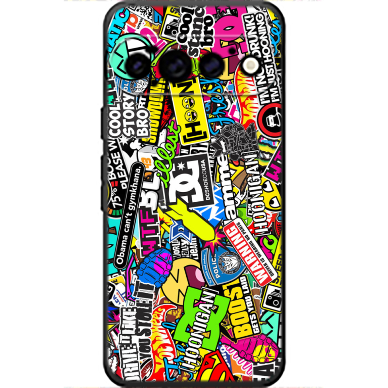 Чохол BoxFace Google Pixel 11 Pro Multicolored Inscriptions