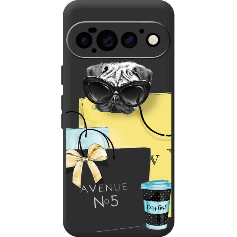 Прозорий чохол BoxFace Google Pixel 11 Pro Fashion Pug