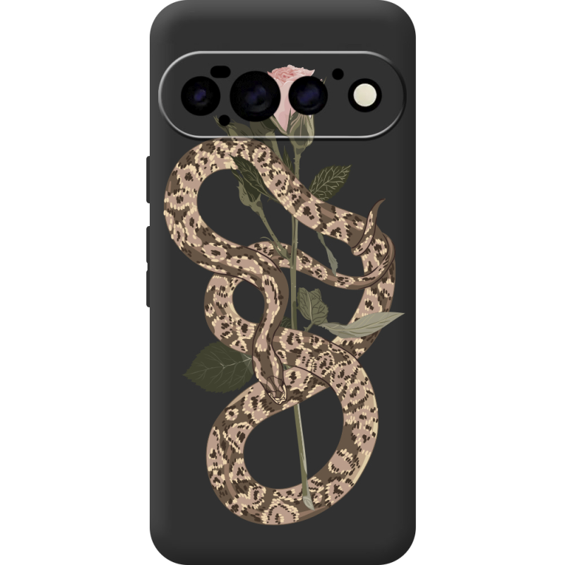 Прозорий чохол BoxFace Google Pixel 11 Pro Glamor Snake