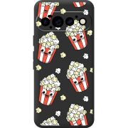 Прозорий чохол BoxFace Google Pixel 11 Pro с 3D-глазками Popcorn