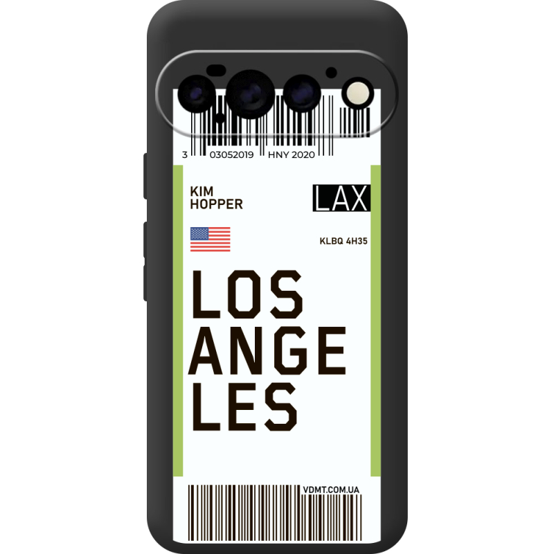 Прозорий чохол BoxFace Google Pixel 11 Pro Ticket Los Angeles