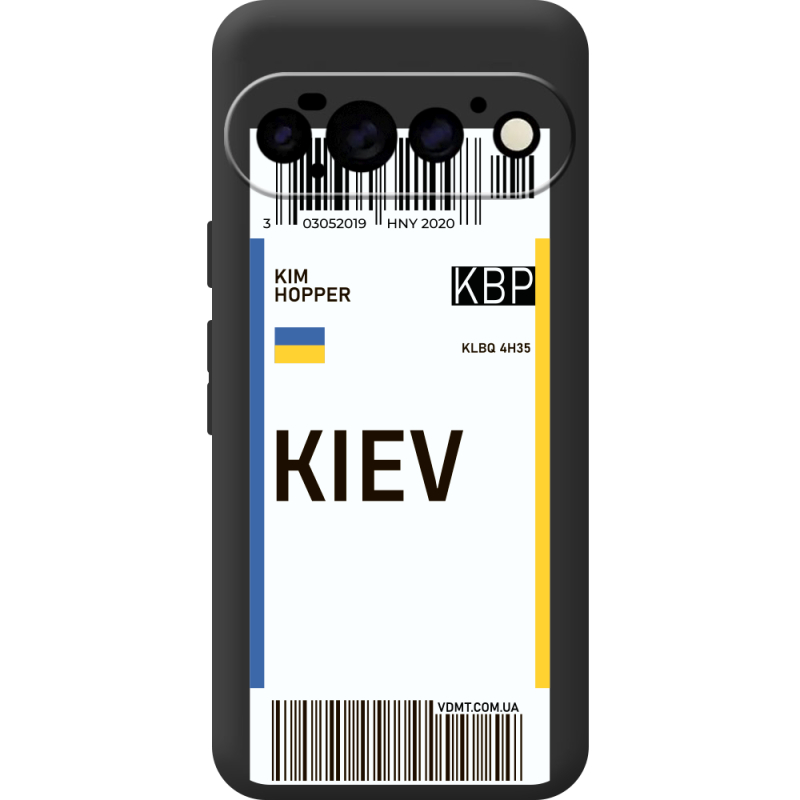 Прозорий чохол BoxFace Google Pixel 11 Pro Ticket Kiev