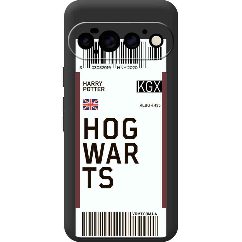 Прозорий чохол BoxFace Google Pixel 11 Pro Ticket Hogwarts