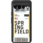 Прозорий чохол BoxFace Google Pixel 11 Pro Ticket Springfield