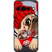 Прозорий чохол BoxFace Google Pixel 11 Pro Winter Puggy