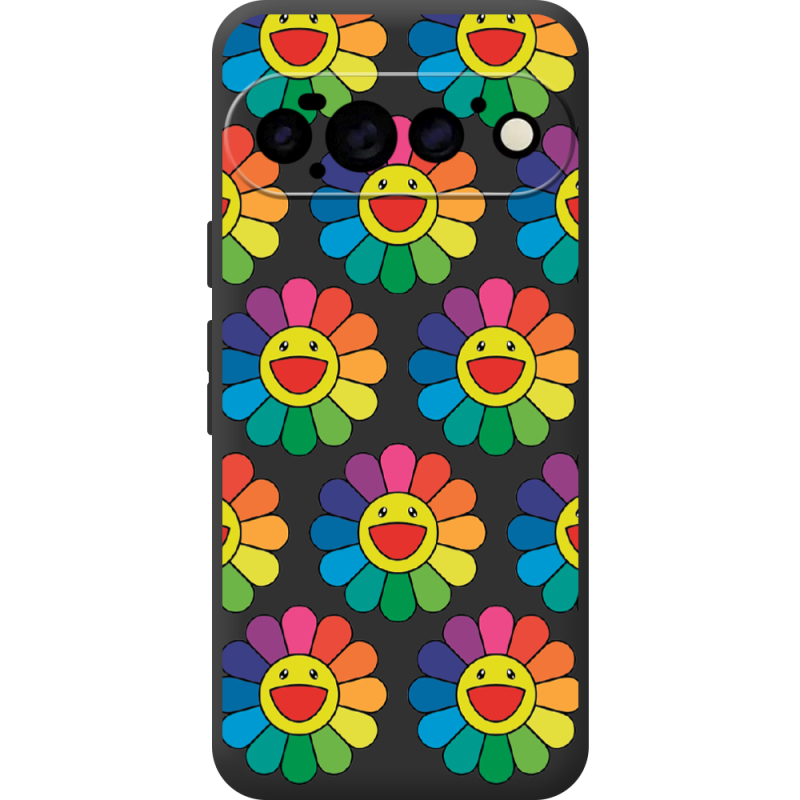 Прозорий чохол BoxFace Google Pixel 11 Pro Hippie Flowers