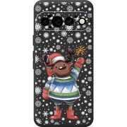 Прозорий чохол BoxFace Google Pixel 11 Pro Christmas Deer with Snow