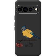 Прозорий чохол BoxFace Google Pixel 11 Pro Синиця і калина