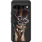 Прозорий чохол BoxFace Google Pixel 11 Pro Steampunk Cat