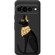 Чохол зі стразами для Google Pixel 11 Pro Egipet Cat