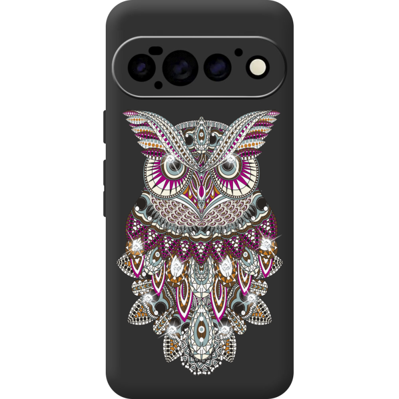 Чохол зі стразами для Google Pixel 11 Pro Owl