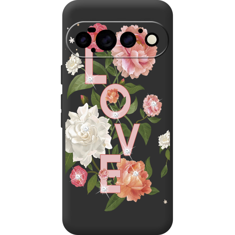 Чохол зі стразами для Google Pixel 11 Pro Love