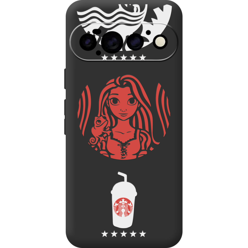 Чорний чохол BoxFace Google Pixel 11 Pro RedWhite Coffee