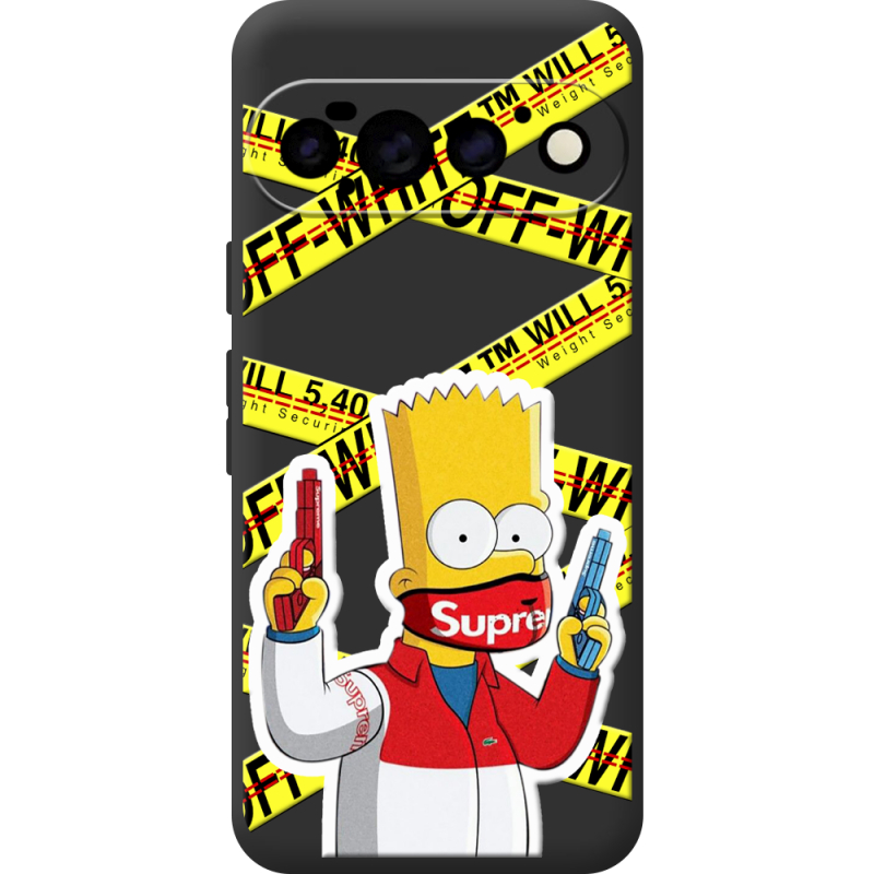 Чорний чохол BoxFace Google Pixel 11 Pro White Bart