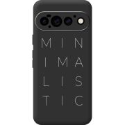 Чорний чохол BoxFace Google Pixel 11 Pro Minimalistic