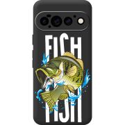 Чорний чохол BoxFace Google Pixel 11 Pro Fish