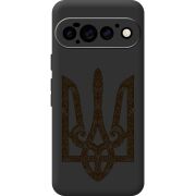 Чорний чохол BoxFace Google Pixel 11 Pro Ukrainian Trident