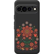 Чорний чохол BoxFace Google Pixel 11 Pro Ukrainian Ornament