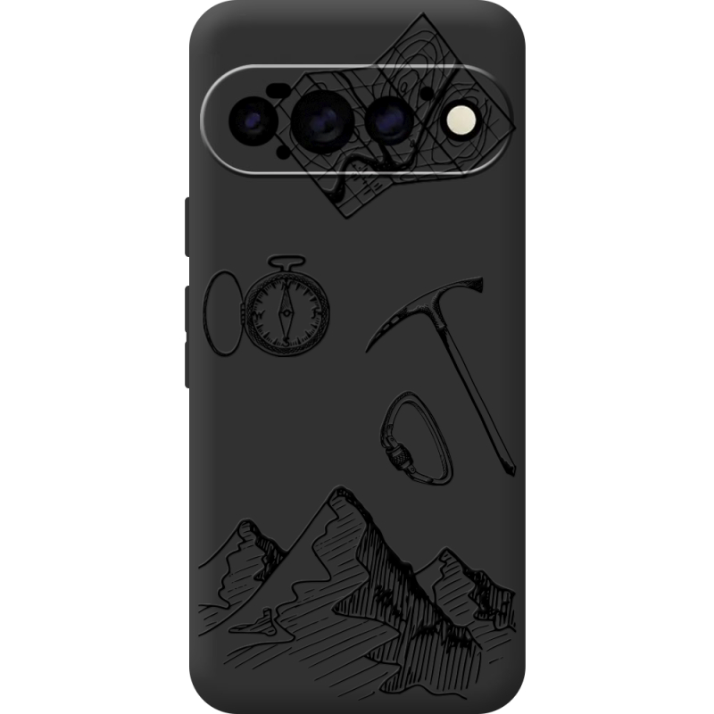 Чорний чохол BoxFace Google Pixel 11 Pro Mountains