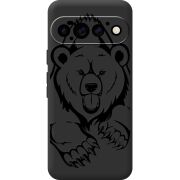 Чорний чохол BoxFace Google Pixel 11 Pro Grizzly Bear